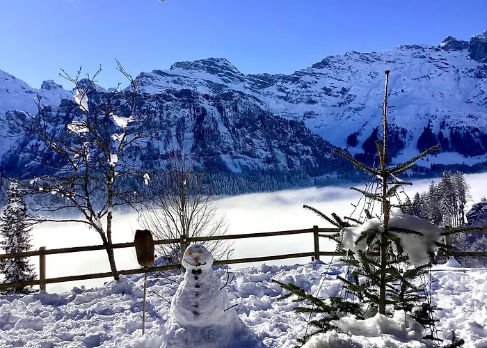 Cosy 87 In With Spectacular Mountain And Views * Engelberg