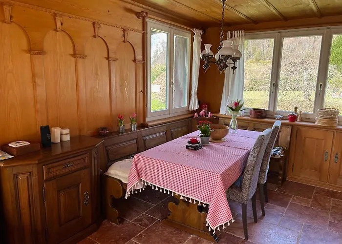 Cosy 87 In With Spectacular Mountain And Views Engelberg