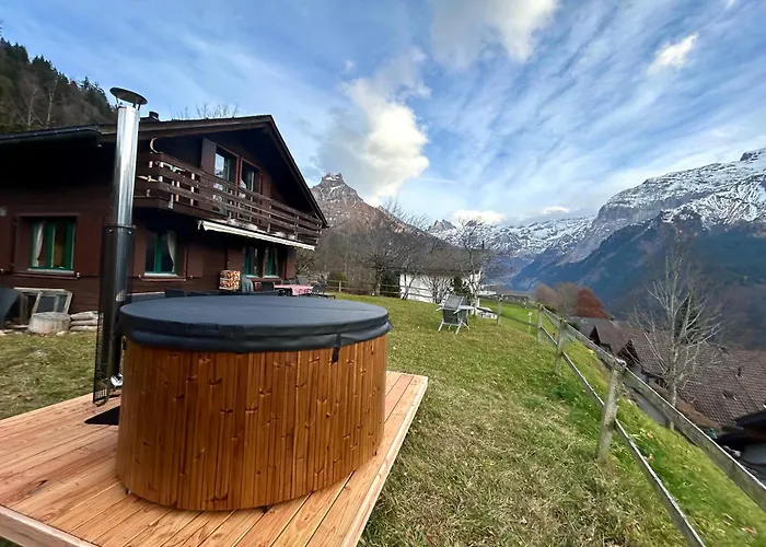 Cosy 87 In With Spectacular Mountain And Views * Engelberg