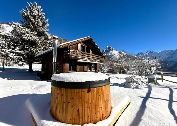 Cosy 87 In With Spectacular Mountain And Views Chalet Engelberg