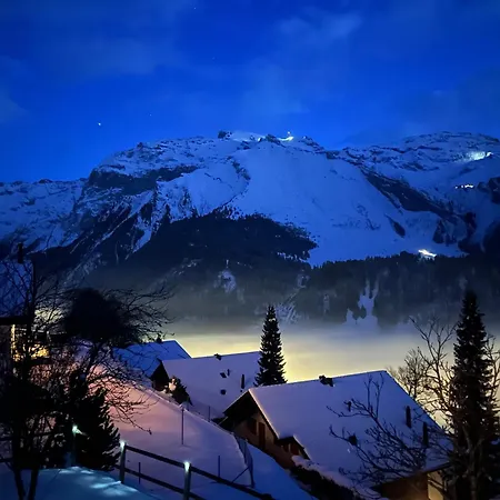 Шале Cosy 87 In With Spectacular Mountain And Views Енгельберг