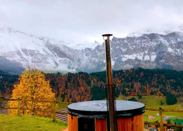 Cosy 87 In With Spectacular Mountain And Views * Engelberg